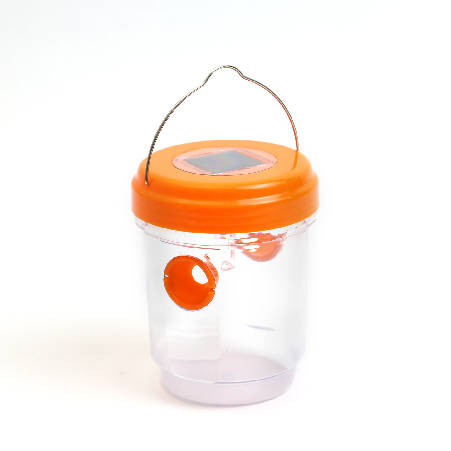 viskely Outdoor hanging insect trap, outdoor bee trap, solar powered fruit fly trap, reusable